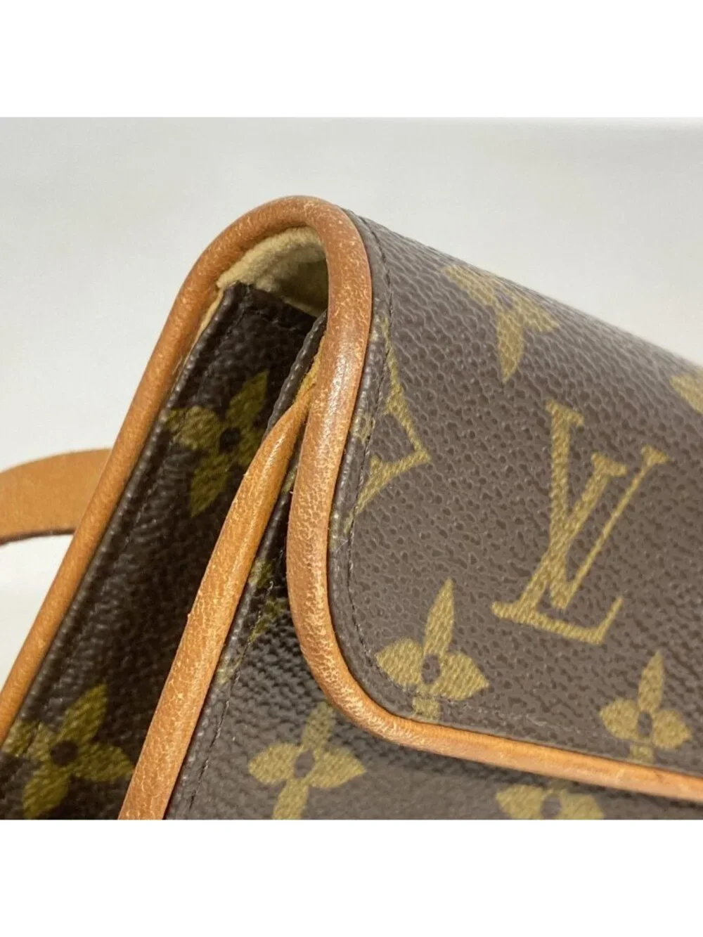 Louis Vuitton Waist Bag Monogram Pochette Florentine Brown